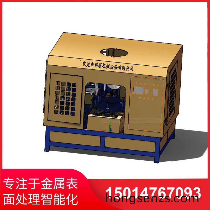 五磨頭圓盤自動拋光機